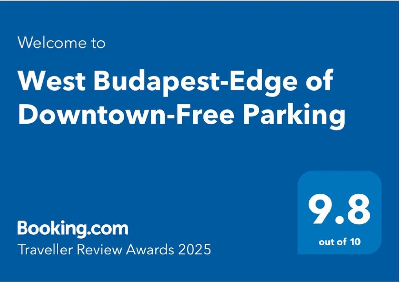 West Budapest-Edge Of Downtown-Free Parking Extérieur photo